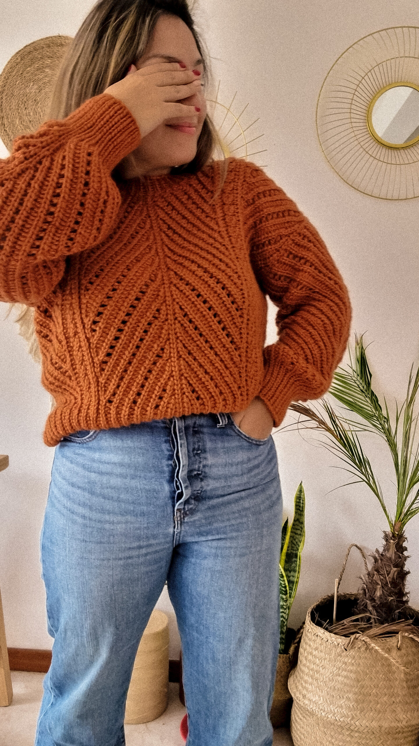 Sweater mujer cierre medio - TRICOT