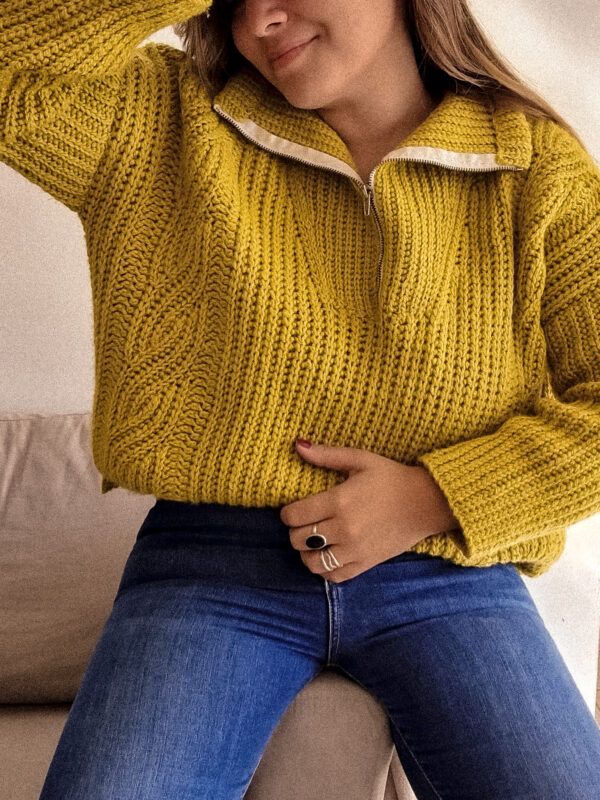 Sweater Pistacho | Guia de tejido - Imagen 2