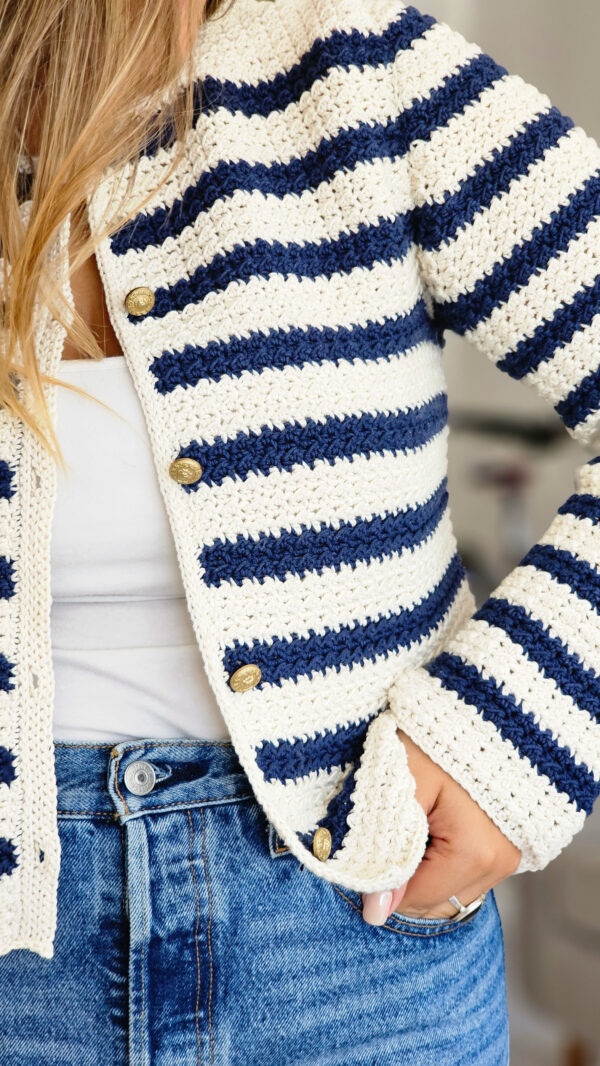 Chaqueta Marinero | Guía de tejido - Imagen 4