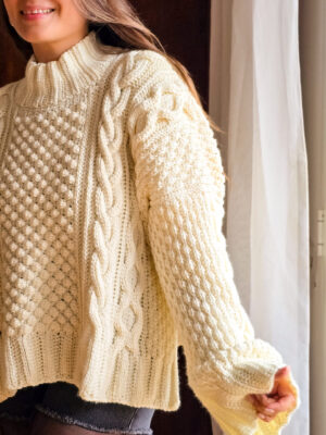 Taller de Trenzas y tramas a crochet vertical - Curso + Sw. Bariloche