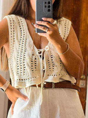 Chaleco Confluencia | Patrón a crochet