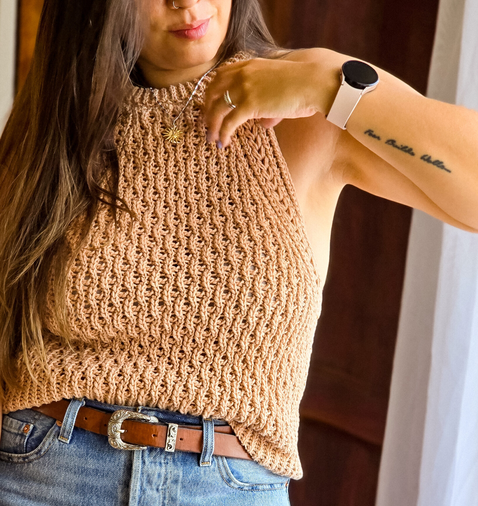 Top Dunas | Patrón a crochet