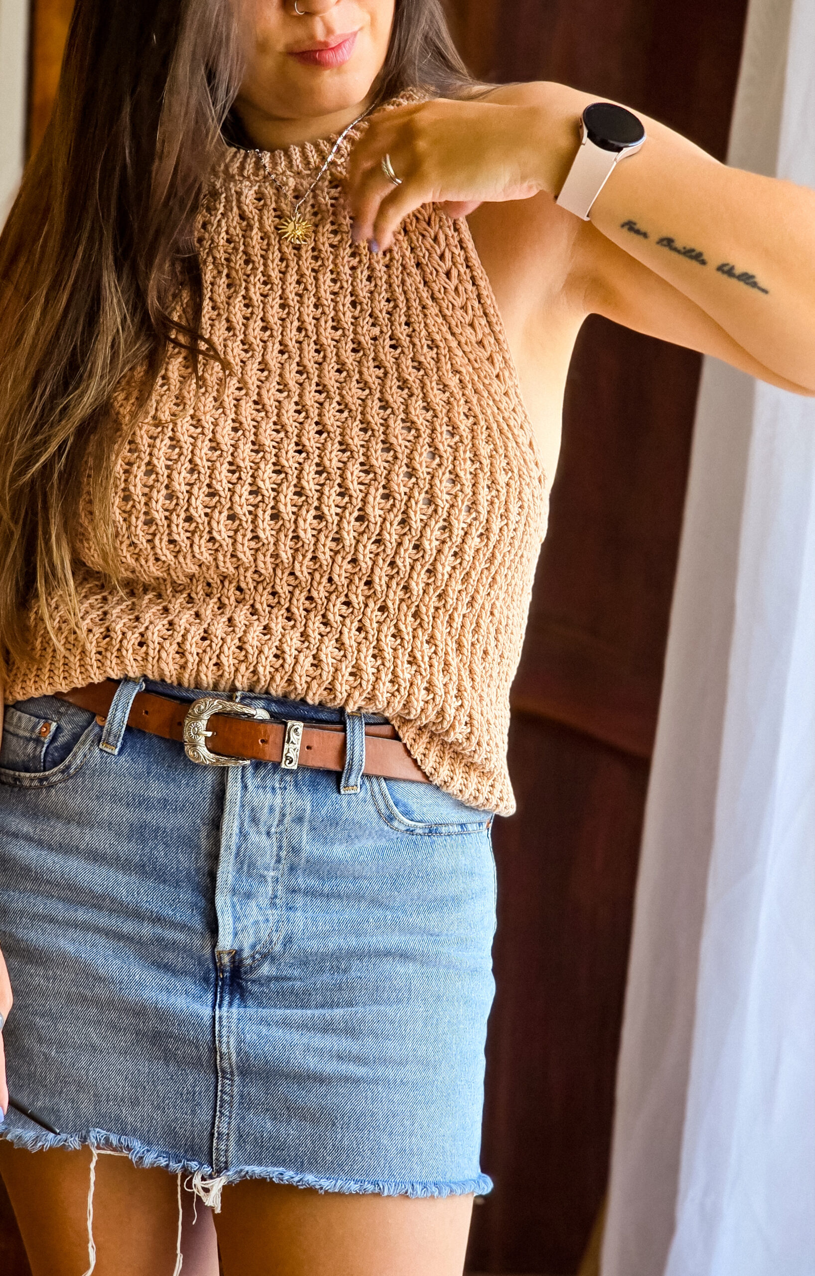 Top Dunas | Patrón a crochet